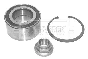 BORG & BECK Комплект подшипника ступицы колеса BWK535